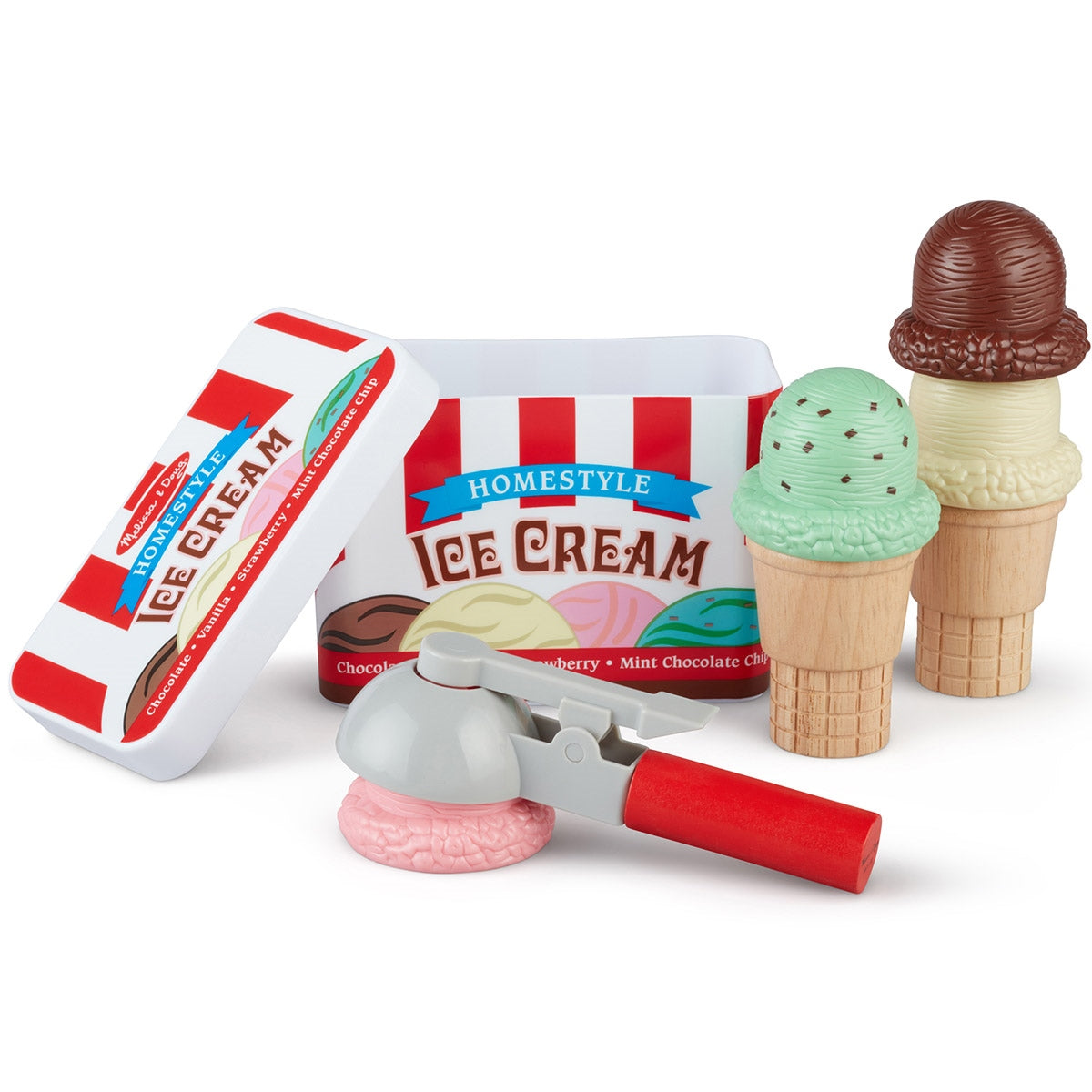 Melissa & Doug Ice Cream Play Toy Set
