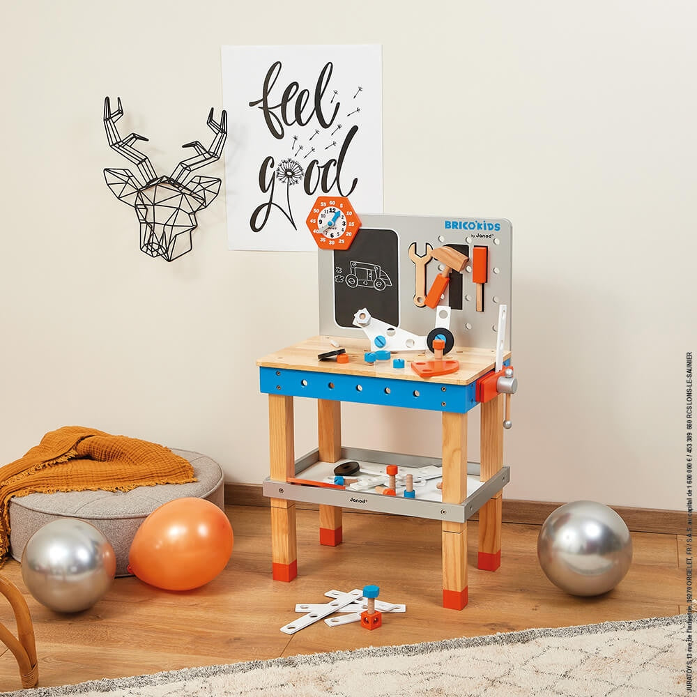 Janod Brico'Kids DIY Giant Magnetic Workbench