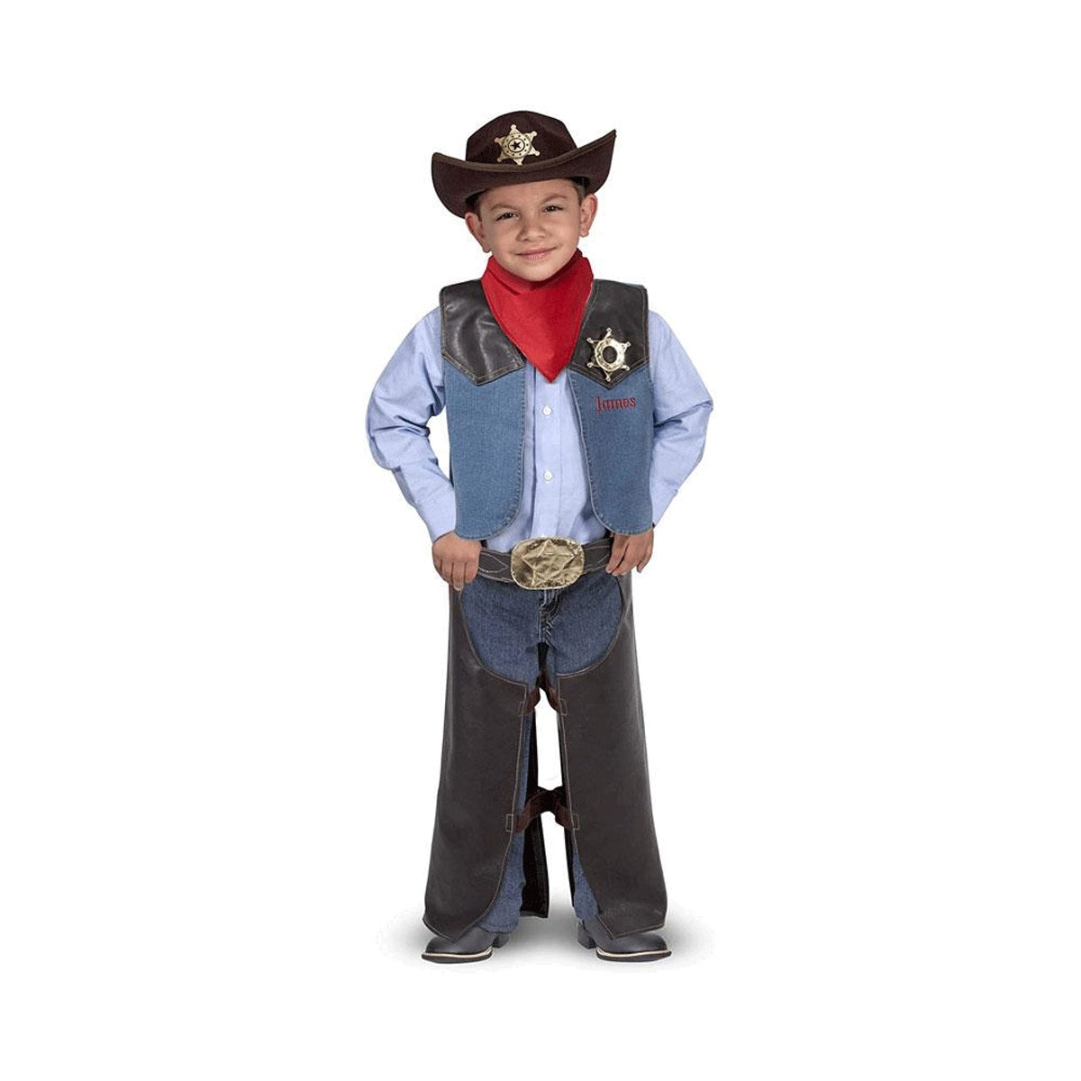 Melissa & Doug Cowboy Role Play Costume Set