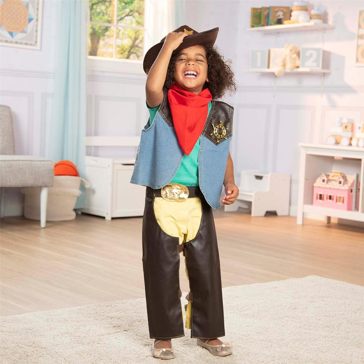 Melissa & Doug Cowboy Role Play Costume Set
