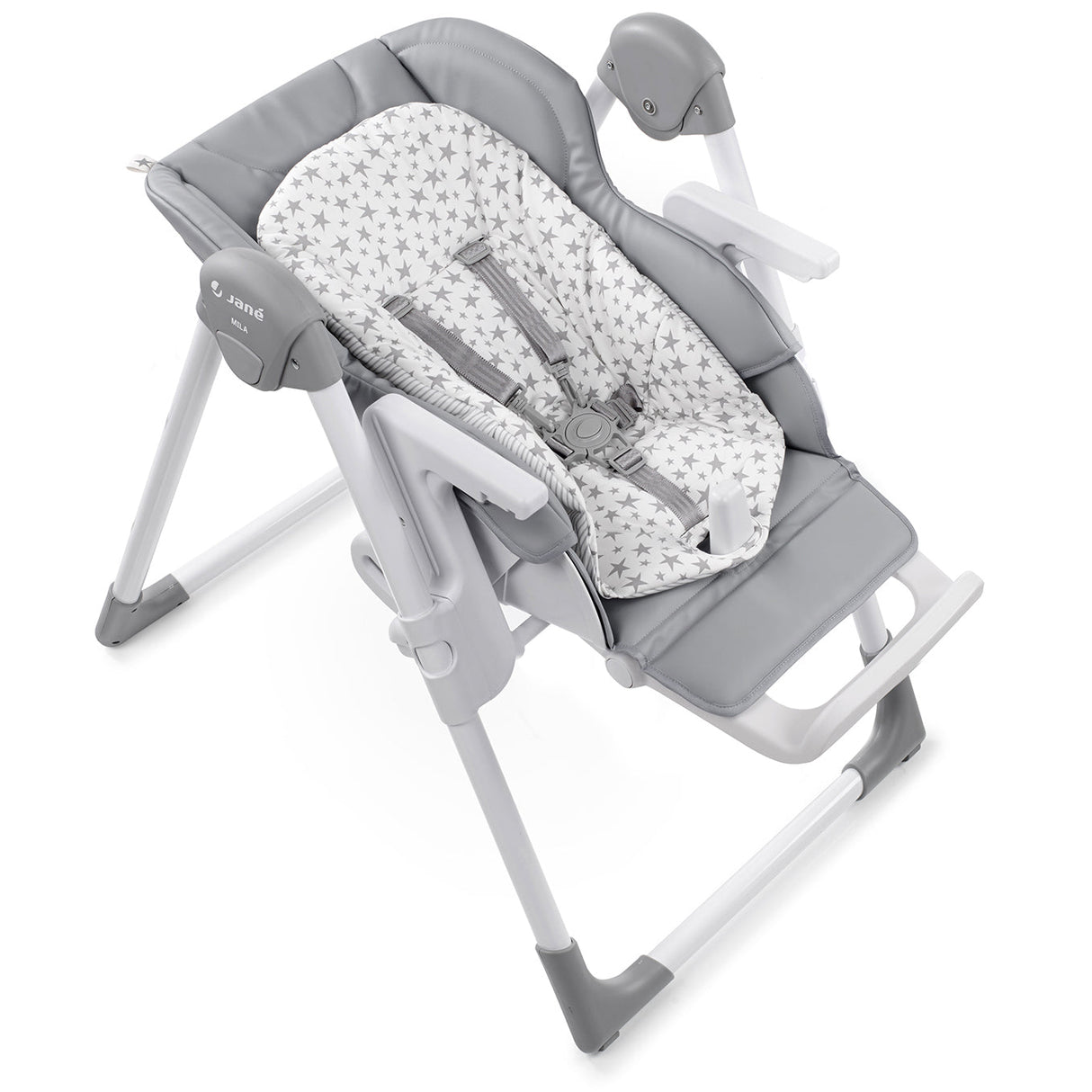 Jane Mila Leatherette Highchair, Star