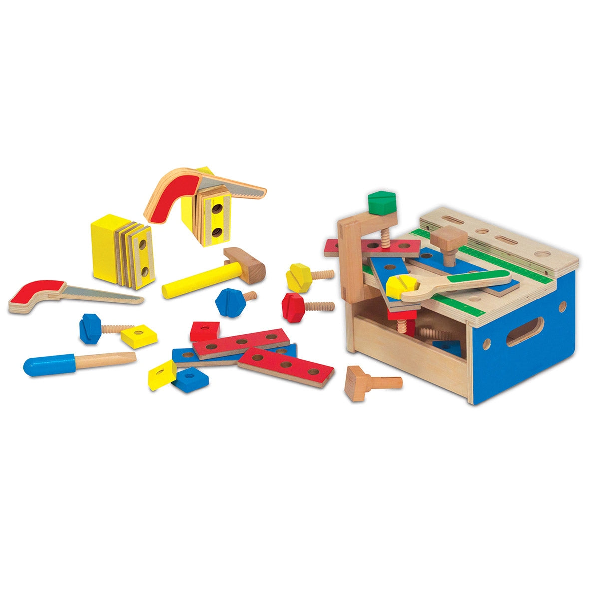 Melissa & Doug Hammer & Saw Tool Bench Playset
