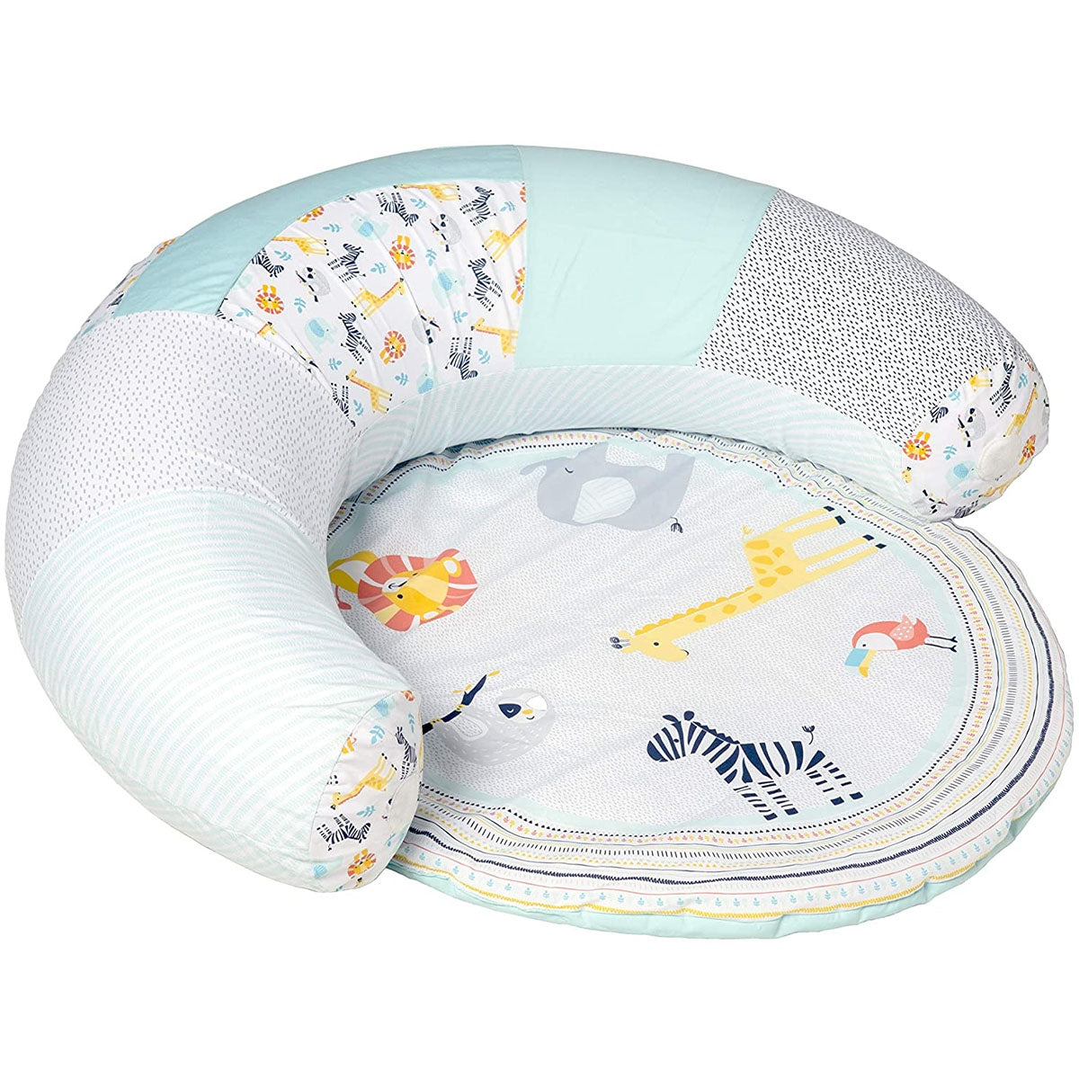 BabyLo BabyZee 2in1 Safari Sit Me Up Playmat