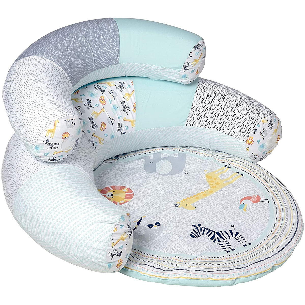 BabyLo BabyZee 2in1 Safari Sit Me Up Playmat