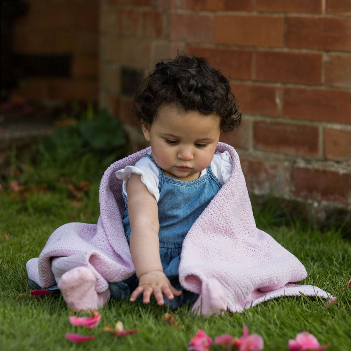 HippyChick Cellular Baby Blanket