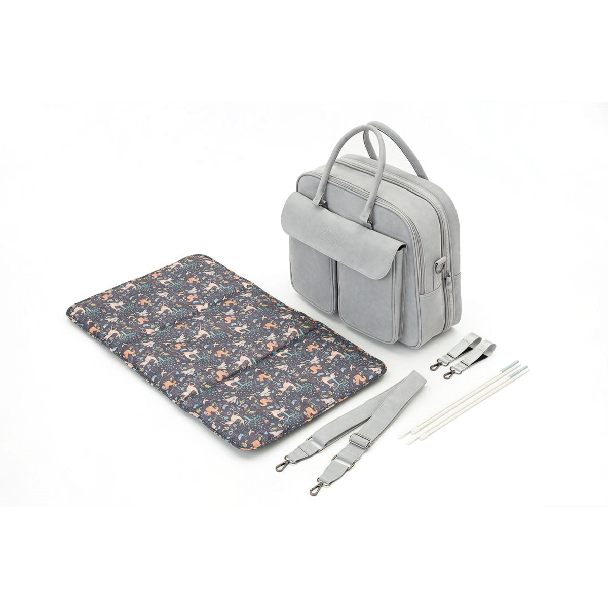 Bizzi Growin Baby Travel Crib Changing Bag POD ® - Vegan Leather