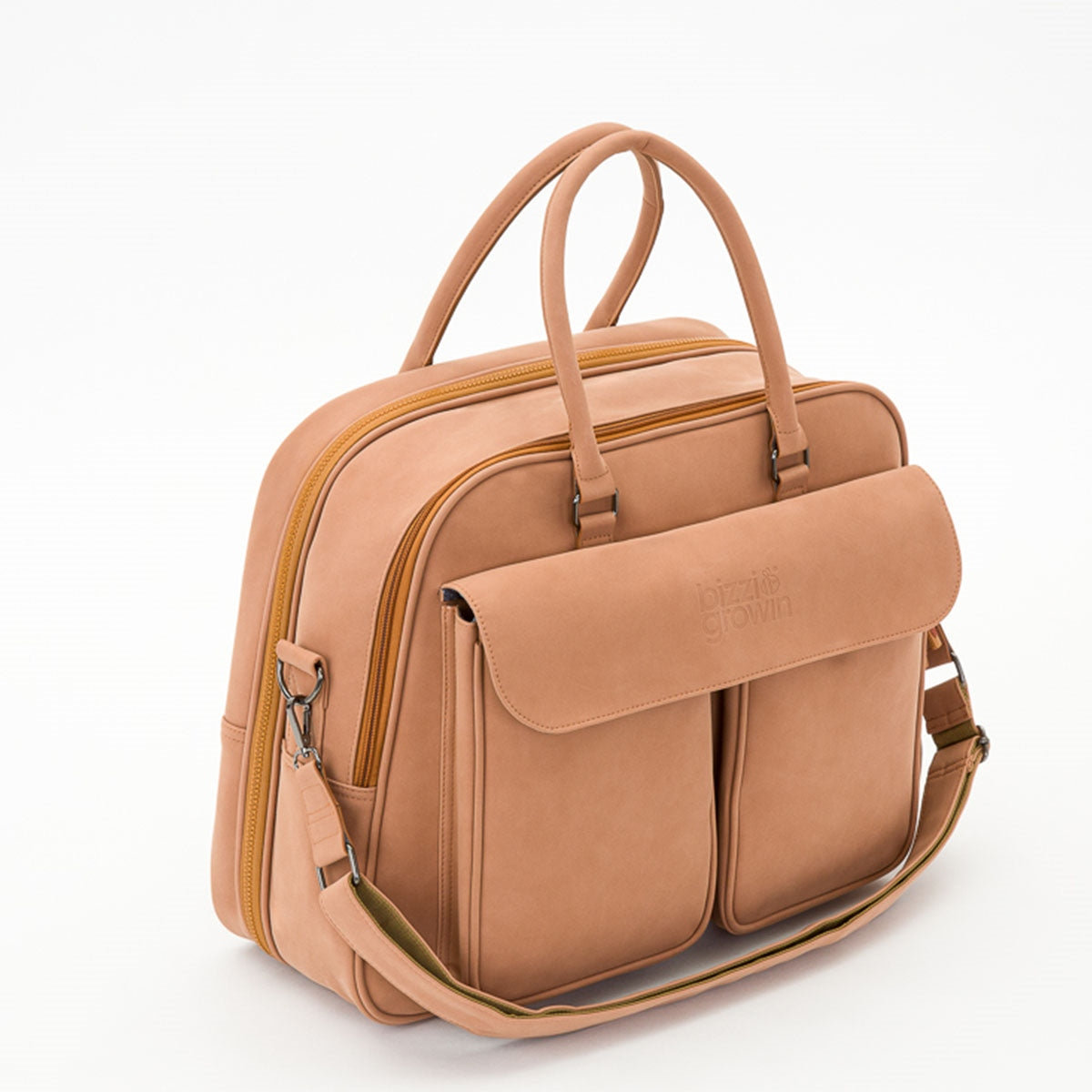 Bizzi Growin Baby Travel Crib Changing Bag POD ® - Vegan Leather