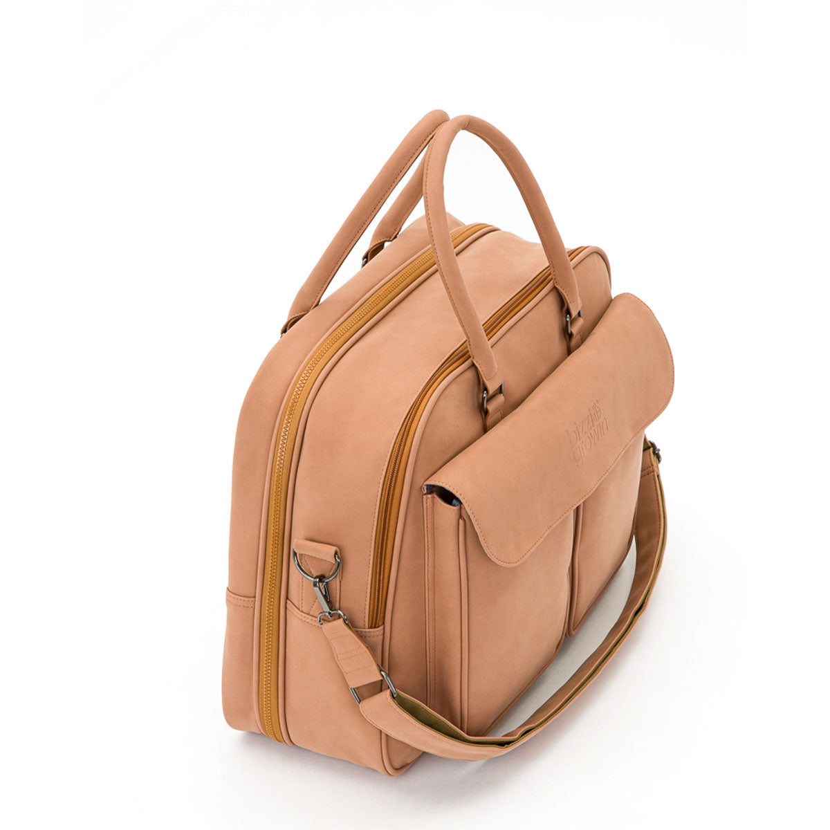 Bizzi Growin Baby Travel Crib Changing Bag POD ® - Vegan Leather