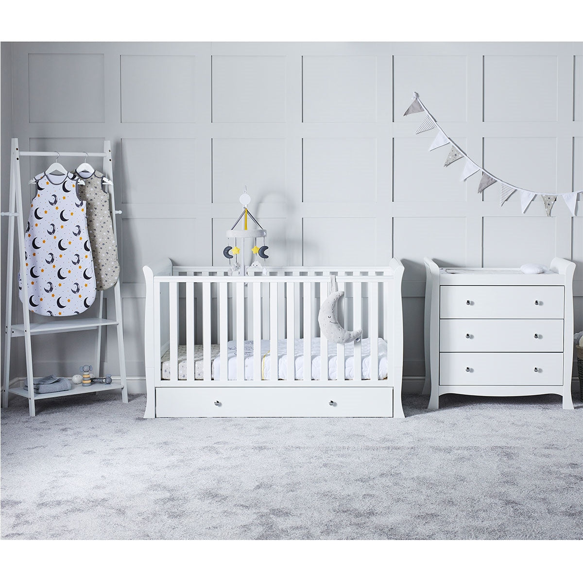 Ickle Bubba Cosmic Aura Collection 10 Piece Nursery Starter Set