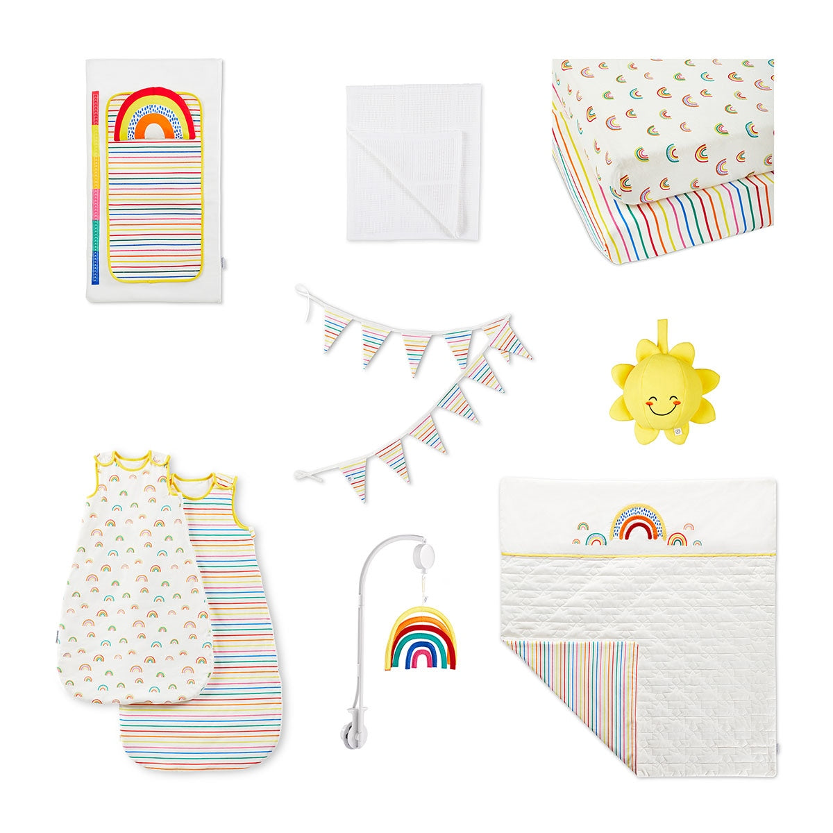 Ickle Bubba Cosmic Aura Collection 10 Piece Nursery Starter Set