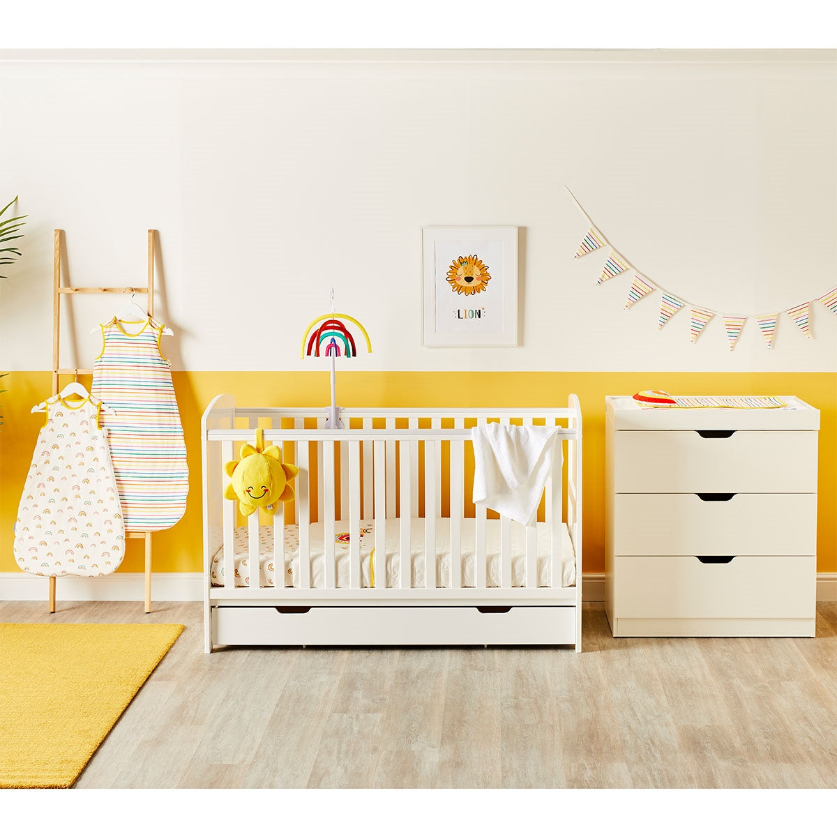 Ickle Bubba Cosmic Aura Collection 10 Piece Nursery Starter Set