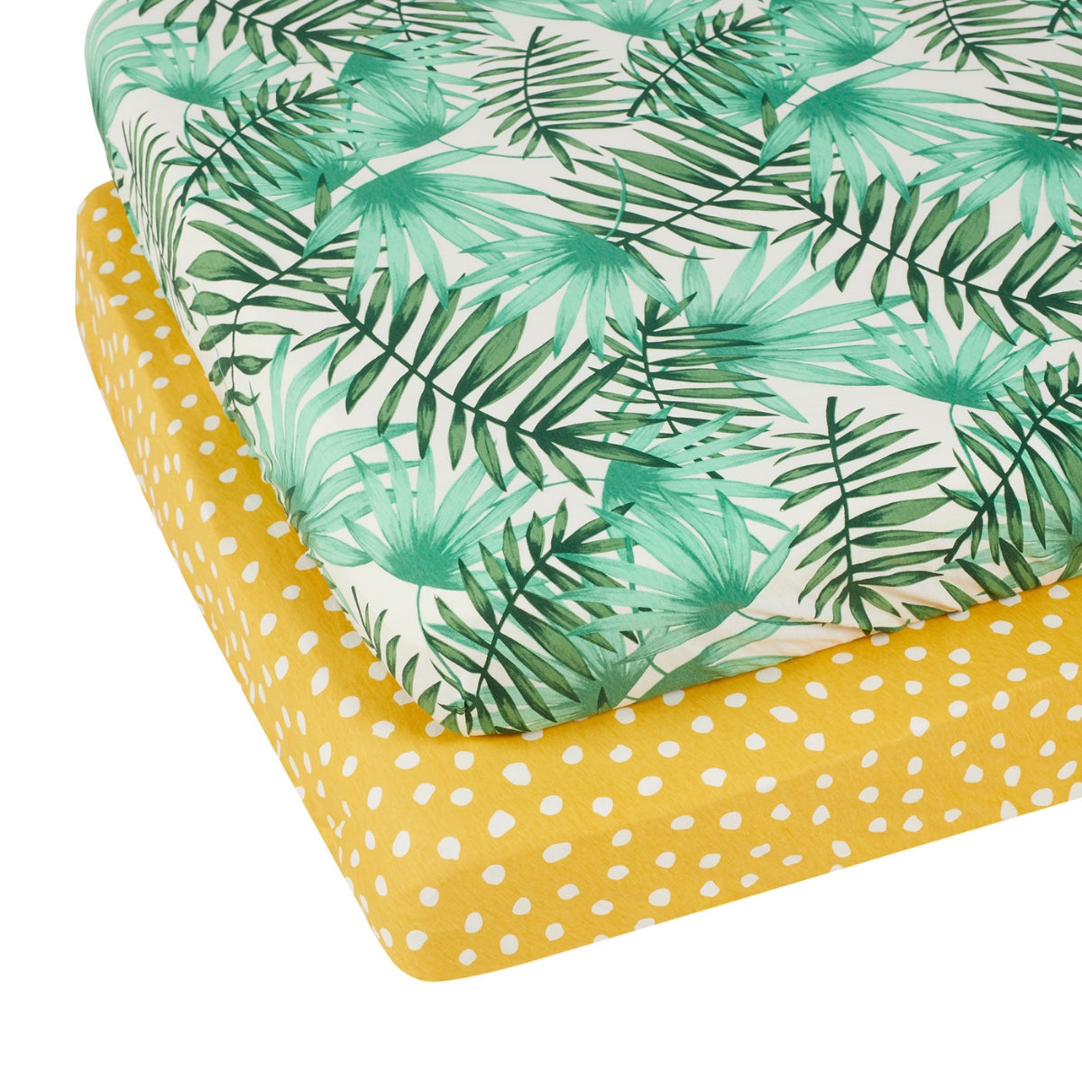 Ickle Bubba 2 Pack Fitted Cot Bed Sheets