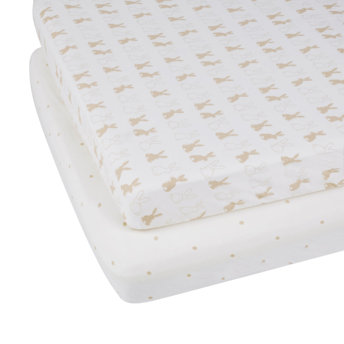 Ickle Bubba 2 Pack Fitted Cot Bed Sheets