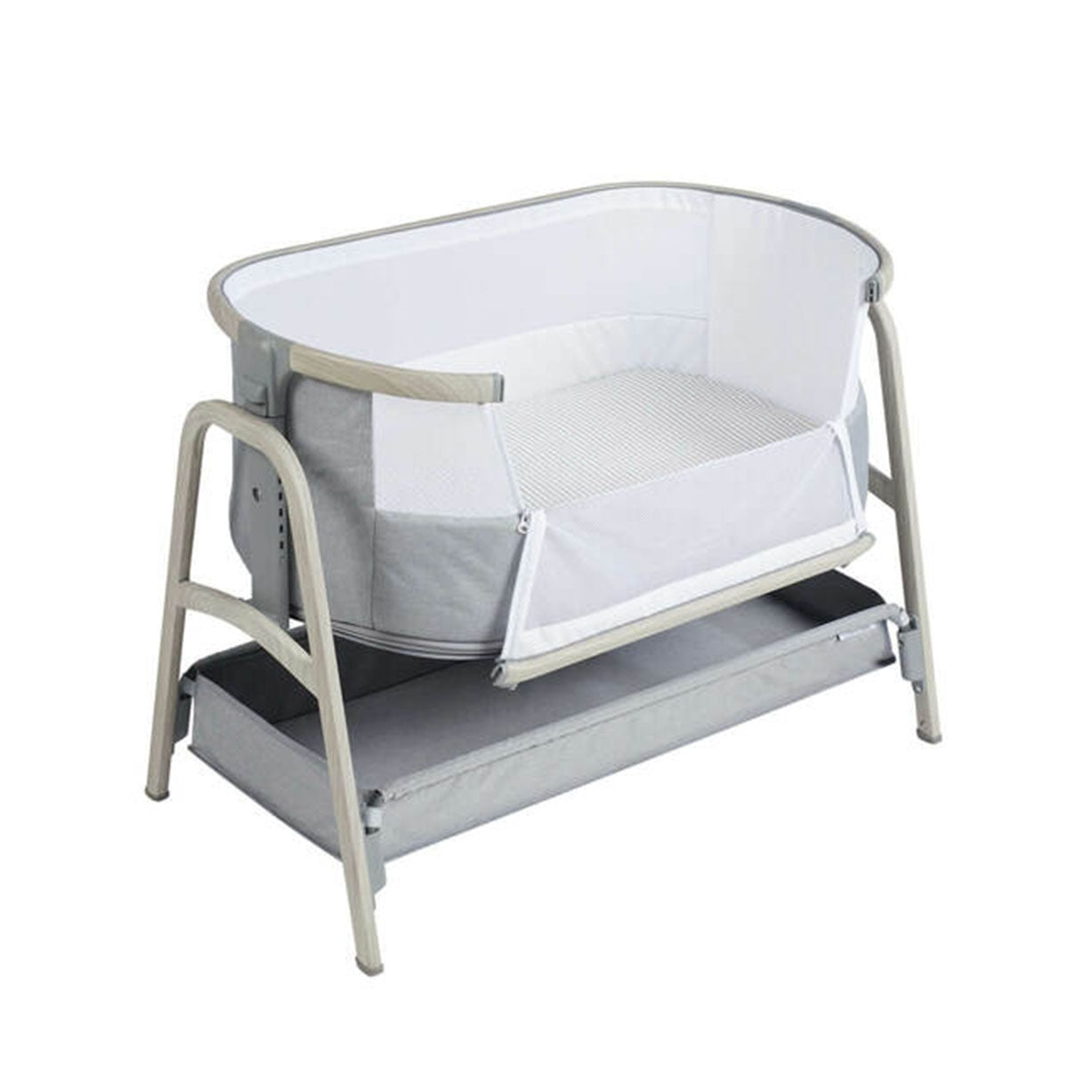 Ickle Bubba Bubba&Me Plus Bedside Crib Including 2 Sheets