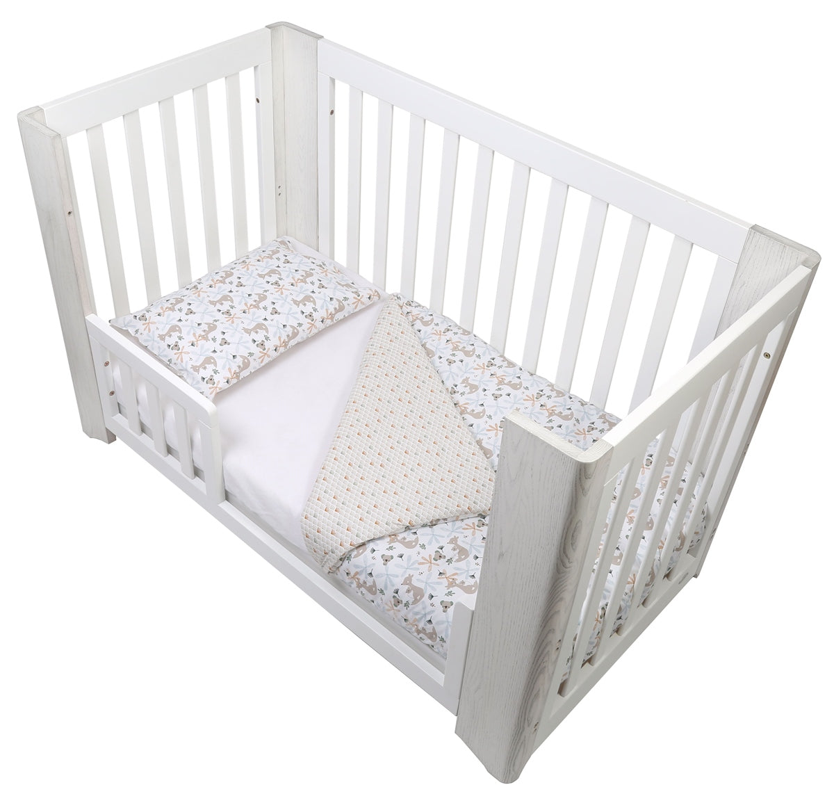 Forrest 3 Piece Reversible Cot Bed Set, Koalaroo