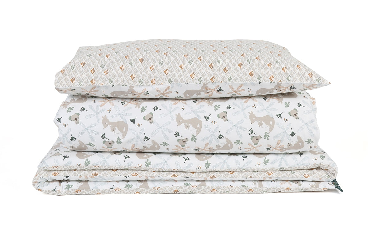 Forrest 3 Piece Reversible Cot Bed Set, Koalaroo