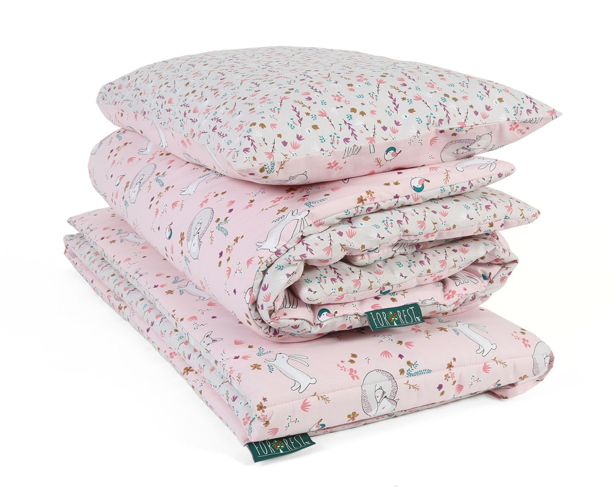 Forrest 3 Piece Reversible Cot Bed Set, Meadowland