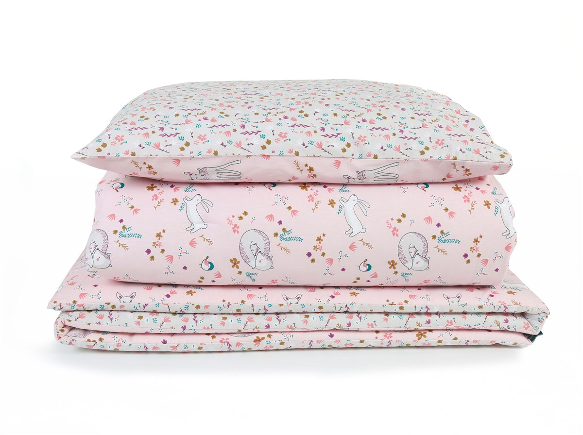 Forrest 3 Piece Reversible Cot Bed Set, Meadowland