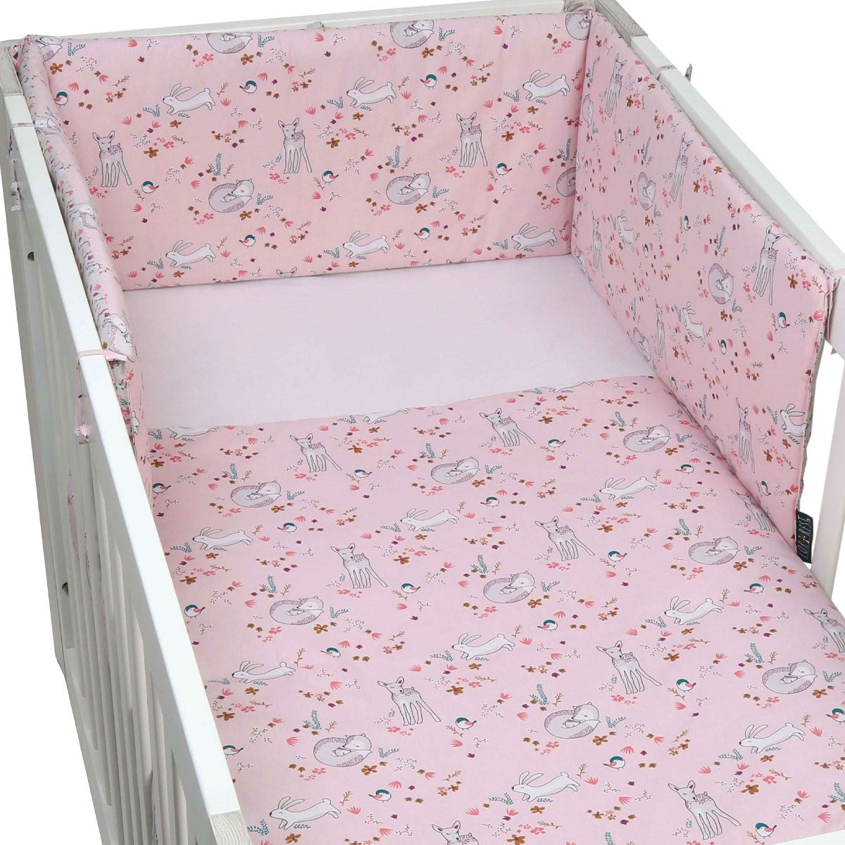 Forrest 3 Piece Reversible Cot Bed Set, Meadowland