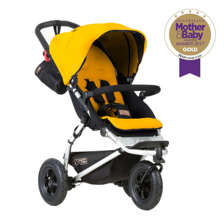Mountain Buggy Swift Compact All-Terrain 3 Wheel Pushchair