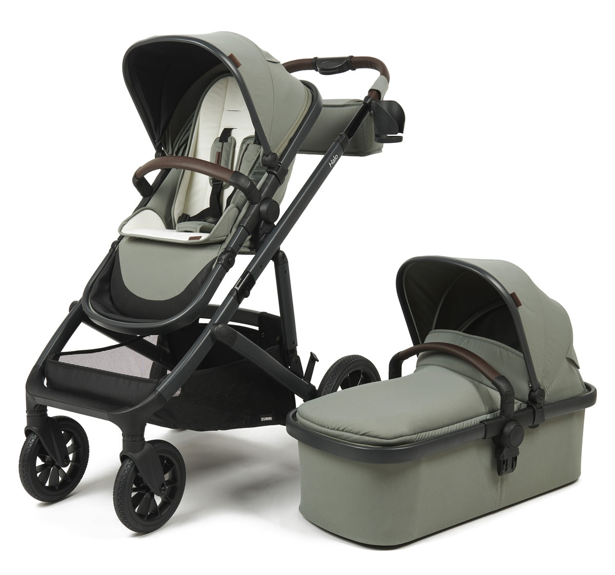 Zummi Halo Single to Double Travel System