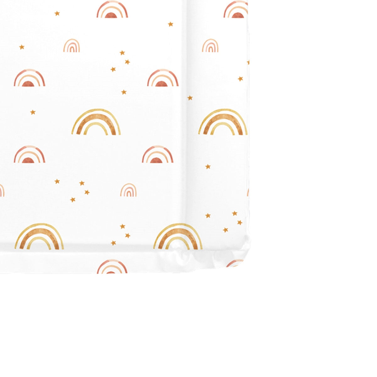 Mollydoo Baby Watercolour Rainbows Changing Mat