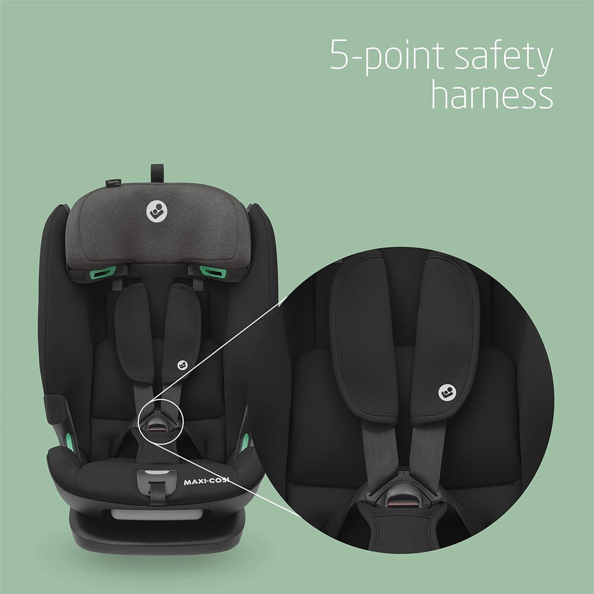 Maxi-Cosi Titan Plus i-Size Car Seat, 15m - 12 Years