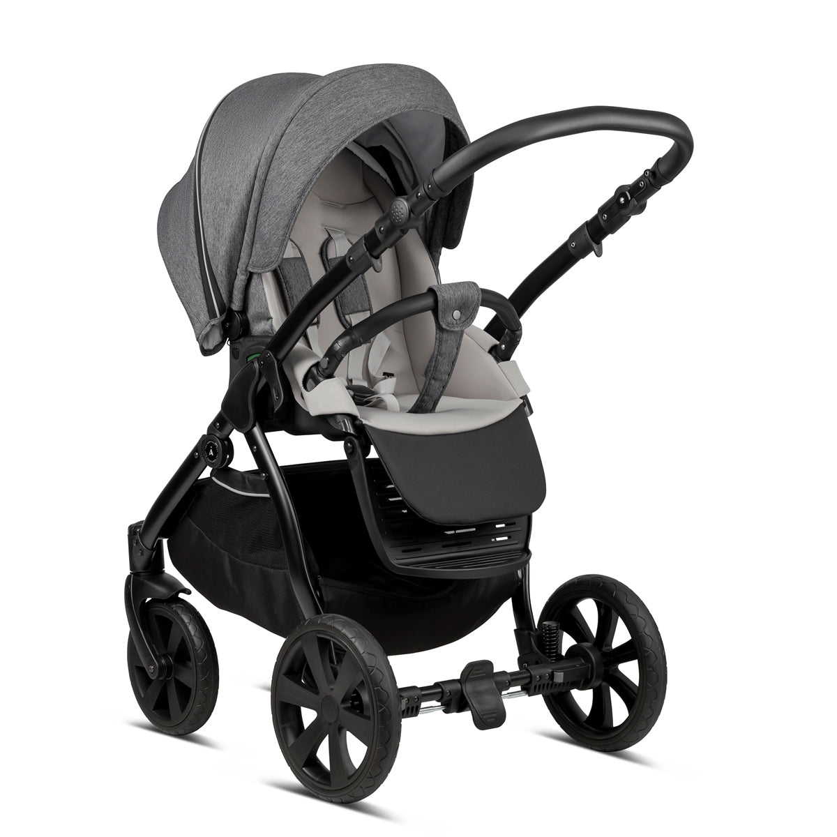 Noordi Fjordi 3in1 Luxury Travel & Nursery Bundle, Dark Grey