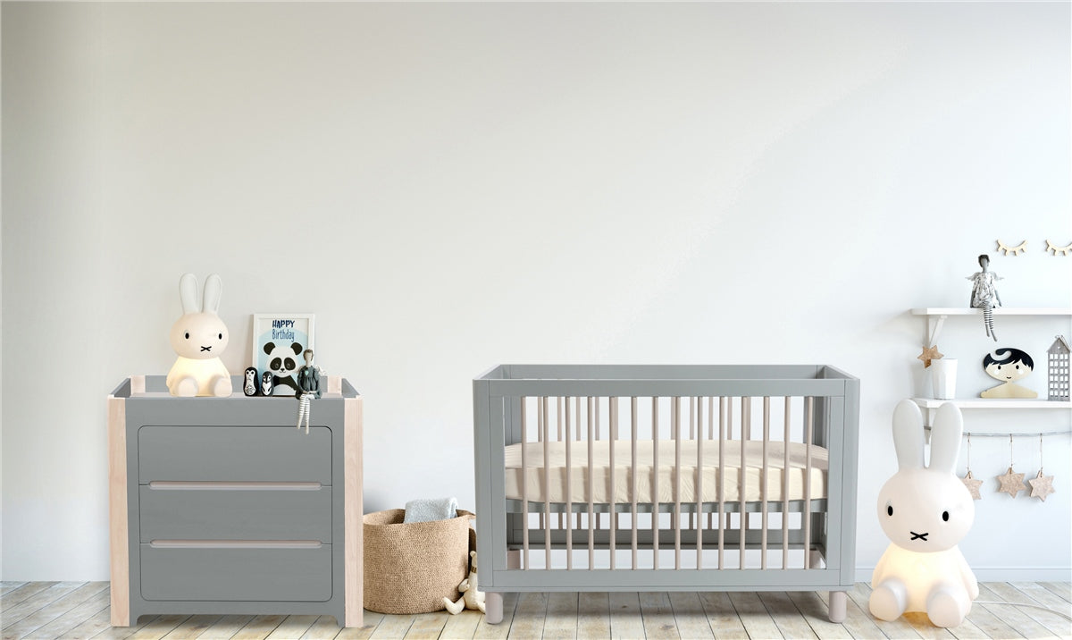 Cocoon Evoke Nursery Room Set, Dove Grey