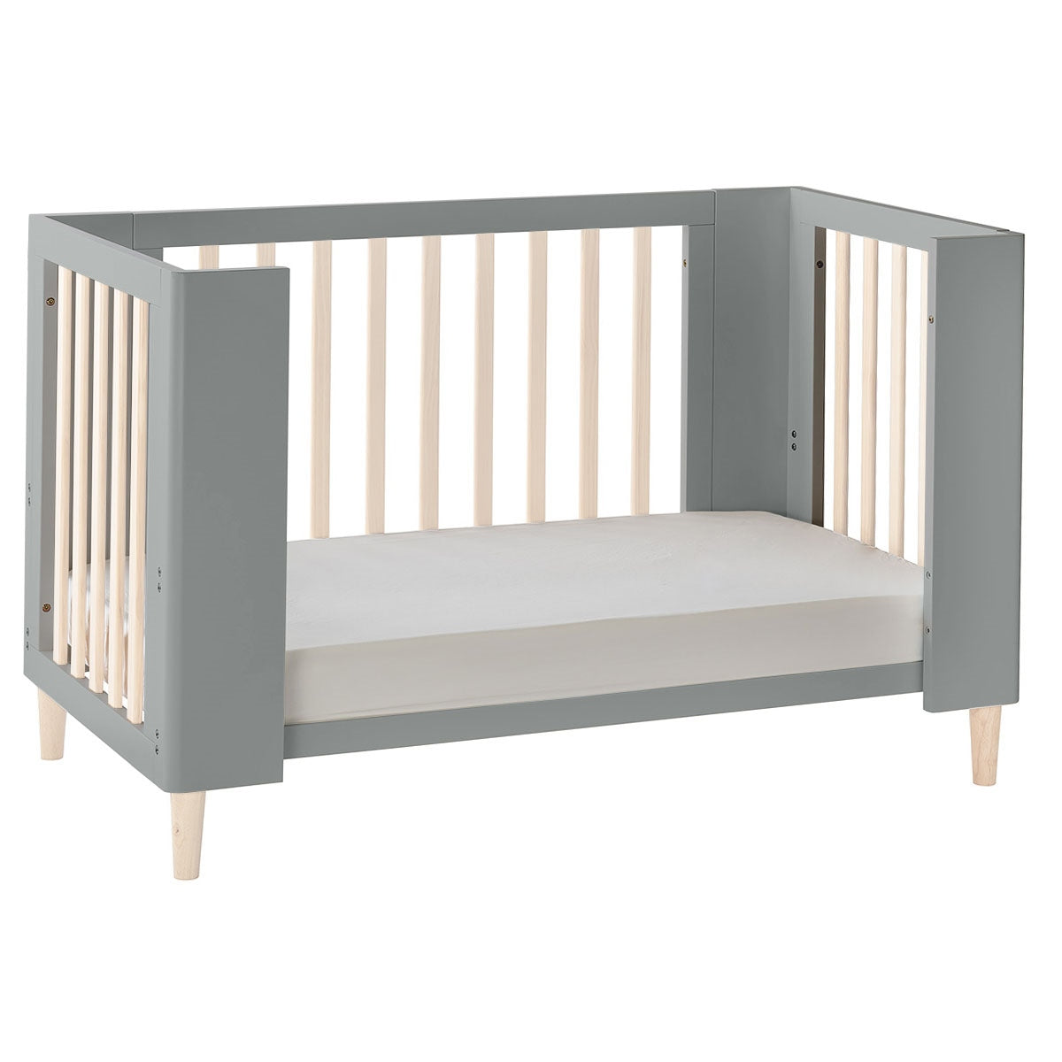Cocoon Evoke 4in1 Cotbed + Change Area Dresser, Dove Grey