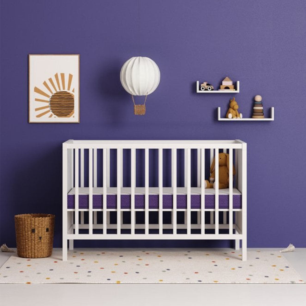 Snuz SnuzSurface Duo Dual Sided Cot Mattress 60x120cm