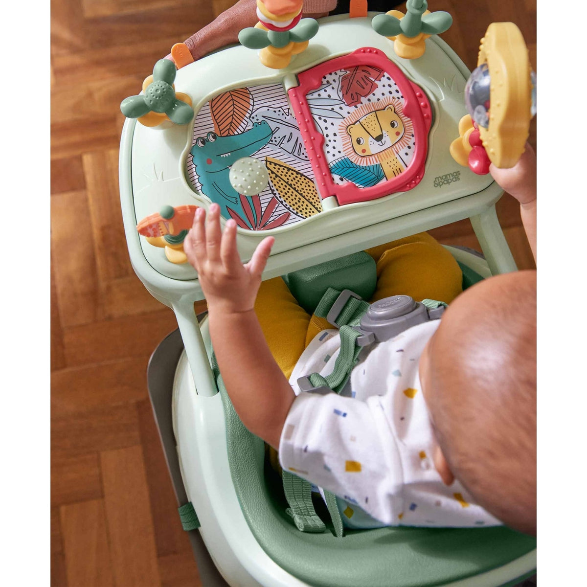 Mamas & Papas Bug 3-in-1 Floor & Booster Seat with Activity Tray