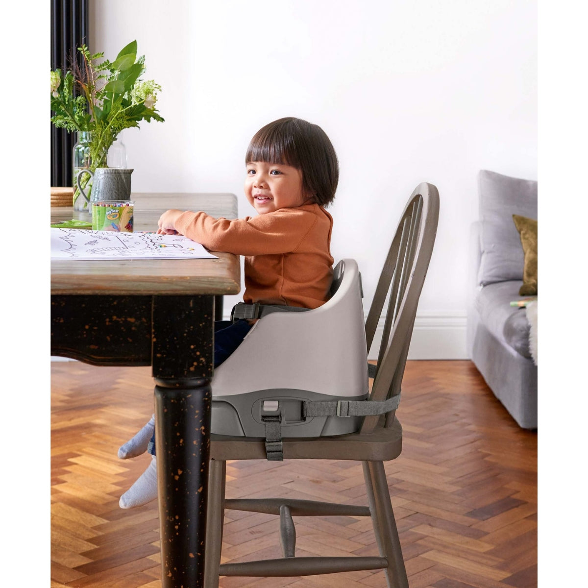 Mamas & Papas Bug 3-in-1 Floor & Booster Seat with Activity Tray