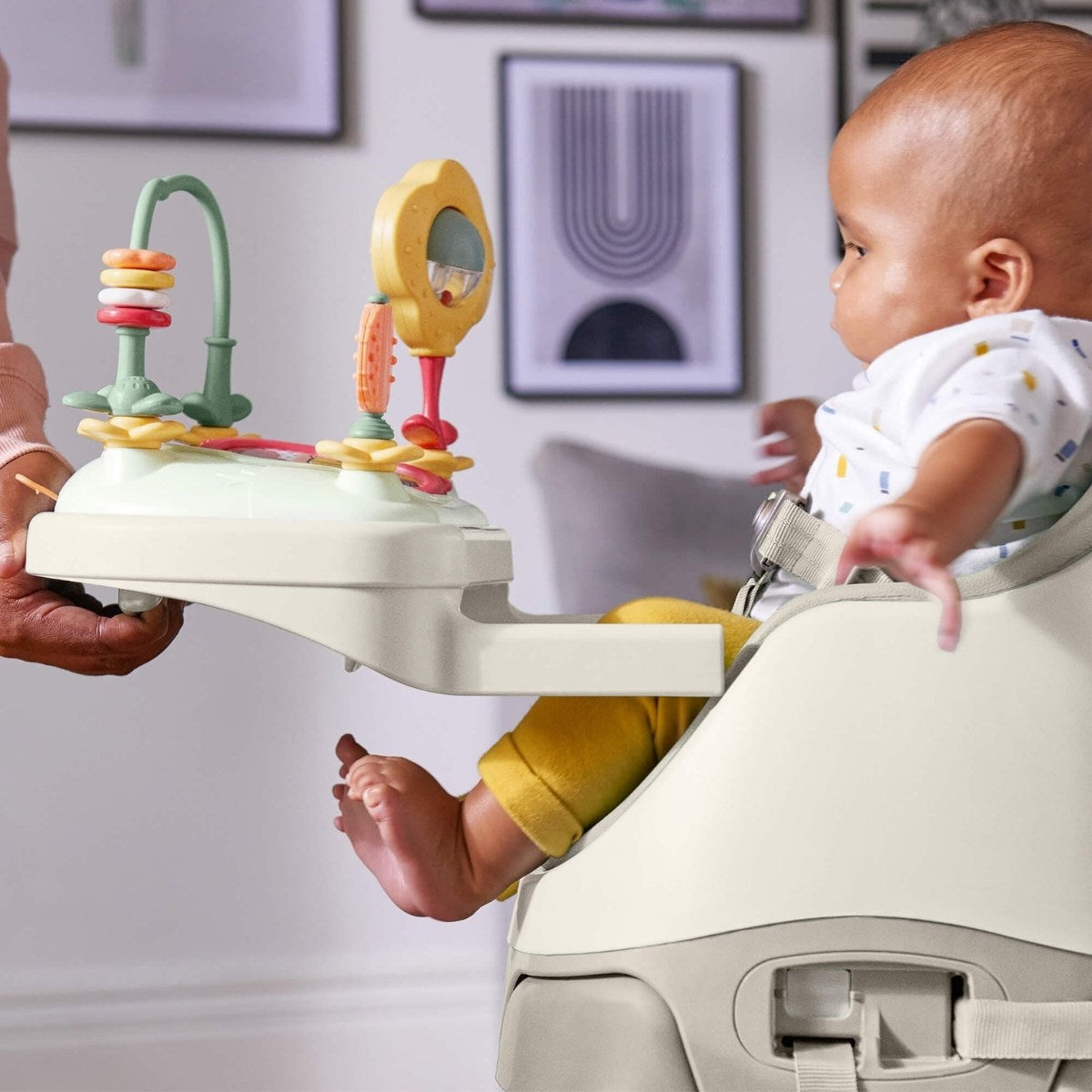 Mamas & Papas Bug 3-in-1 Floor & Booster Seat with Activity Tray