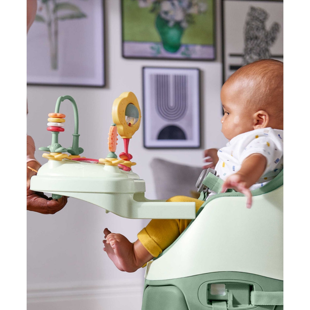 Mamas & Papas Bug 3-in-1 Floor & Booster Seat with Activity Tray
