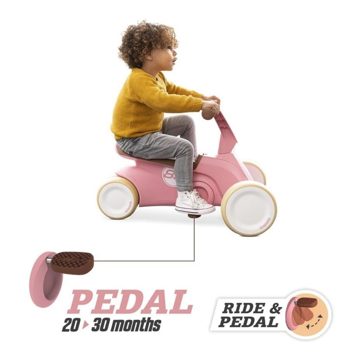 Berg Go² Retro Ride & Pedal Car