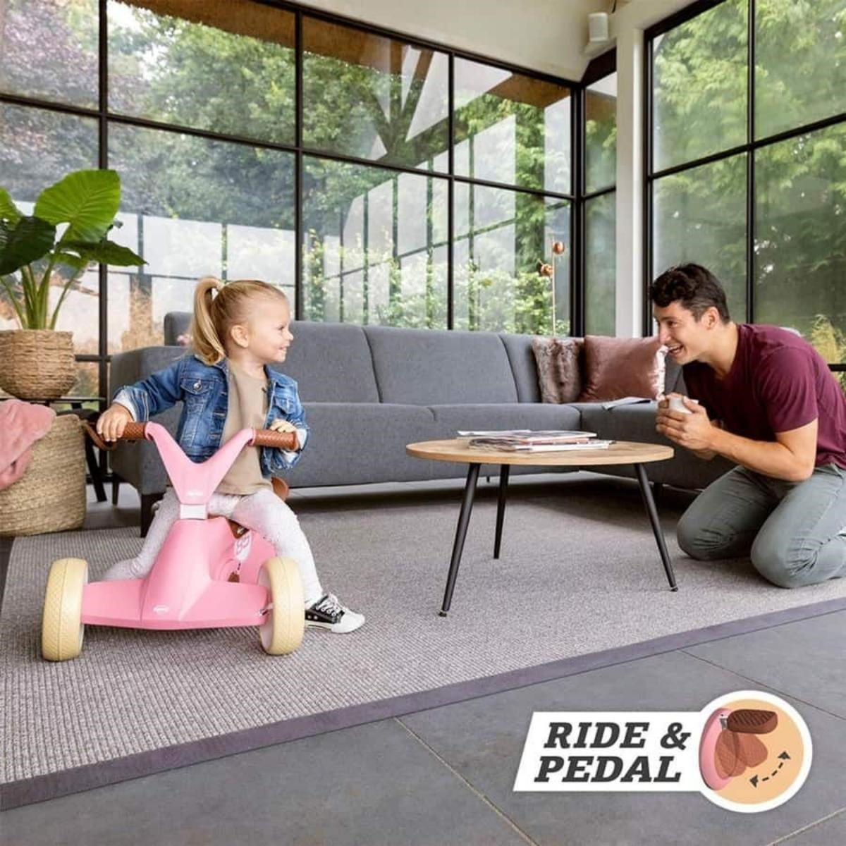 Berg Go² Retro Ride & Pedal Car