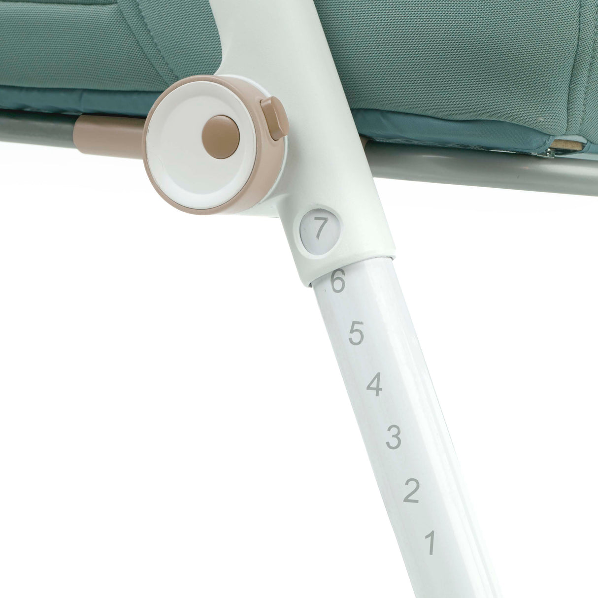 Jane Baby Side Crib + 4 Piece Bedding Set & Safety Mattress, Nature Edition