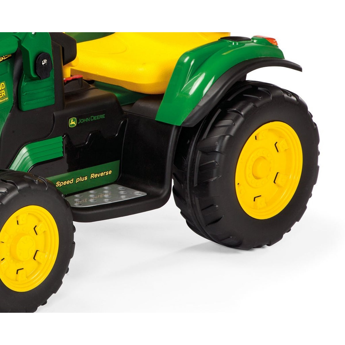 Peg Perego John Deere Ground Loader 12 Volt + Stake-Side Trailer