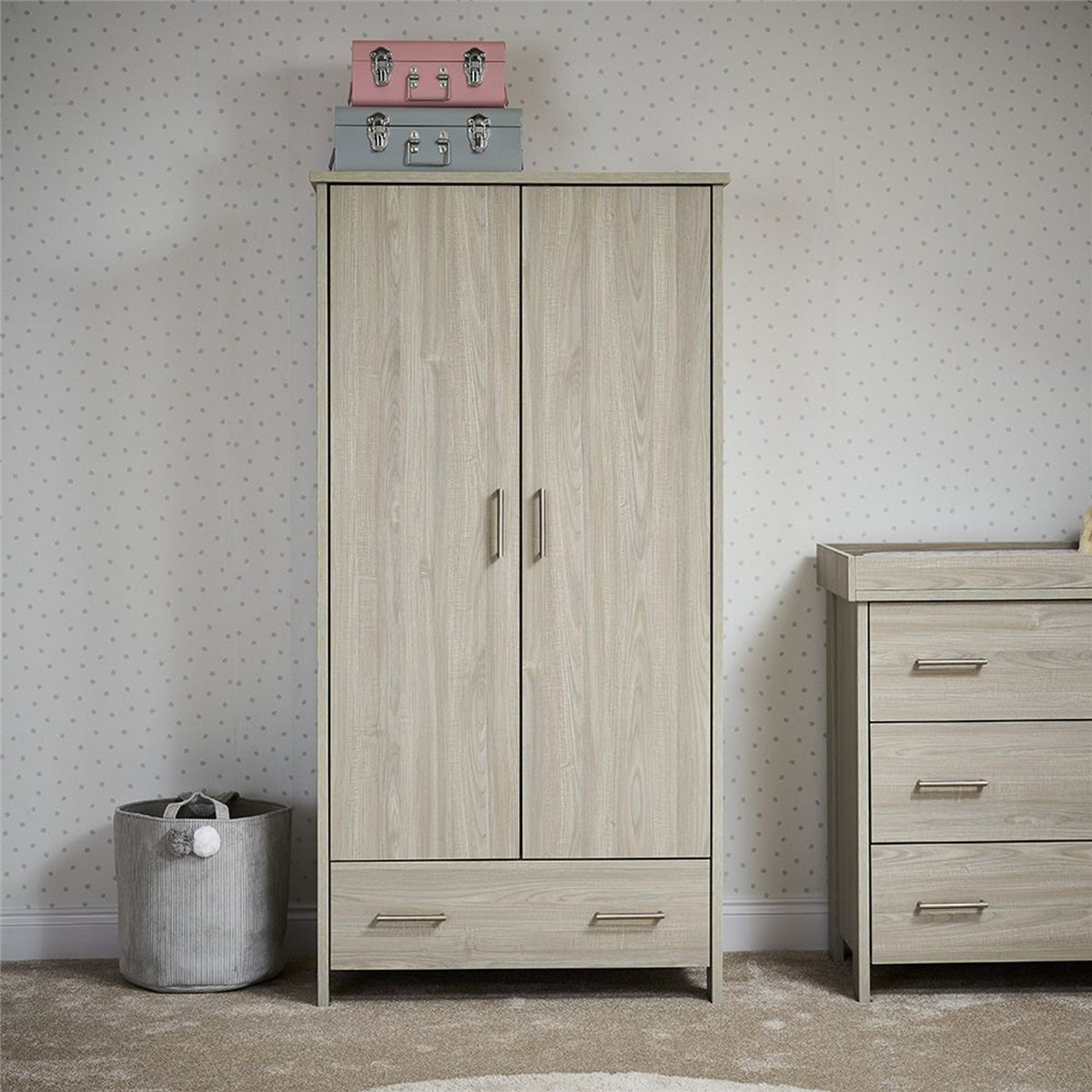 OBaby Nika Double Wardrobe