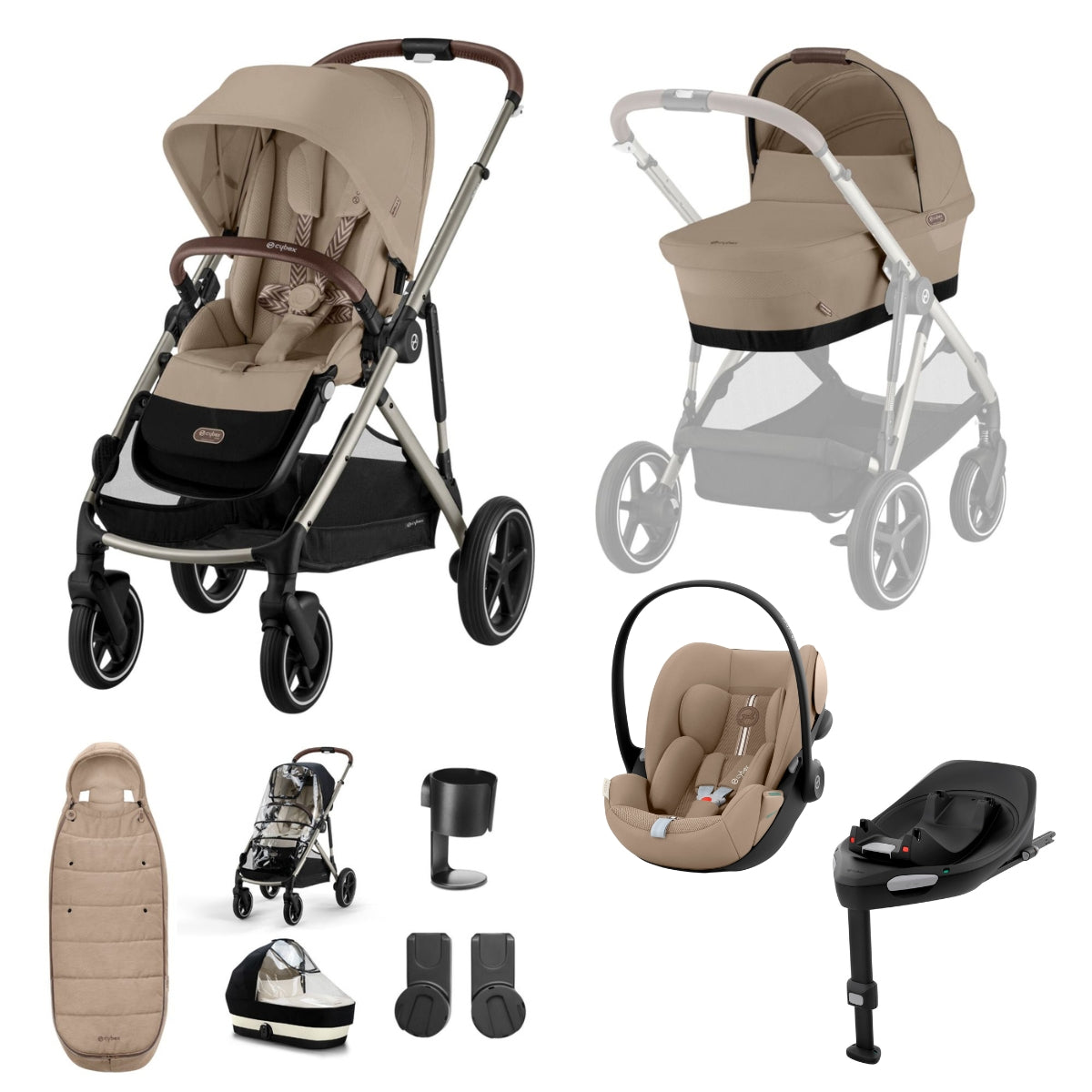 Cybex Gazelle S 11 Piece Travel System Bundle with Cloud G Plus