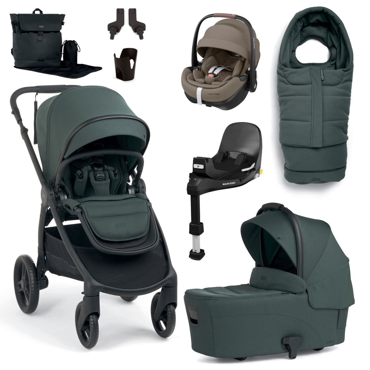 Mamas & Papas Ocarro² Travel System Bundle with Pebble 360 Pro²