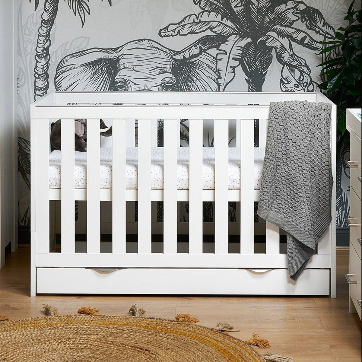 OBaby Nika 140 x 70cm Underdrawer