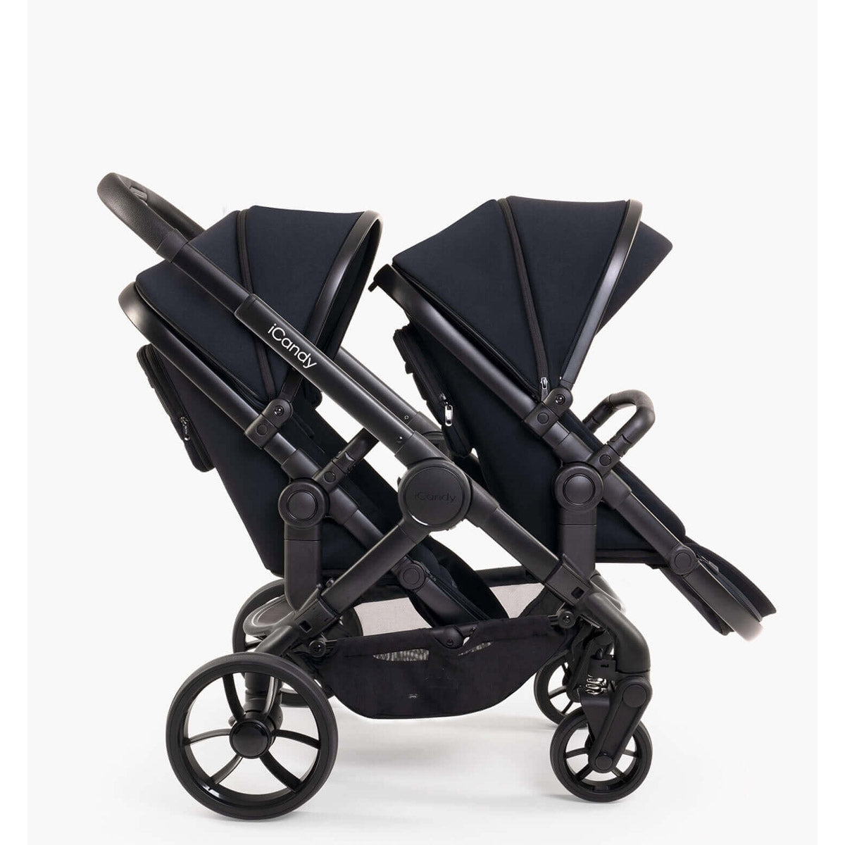 iCandy Peach 7 Combo Twin Pushchair, Black Edition