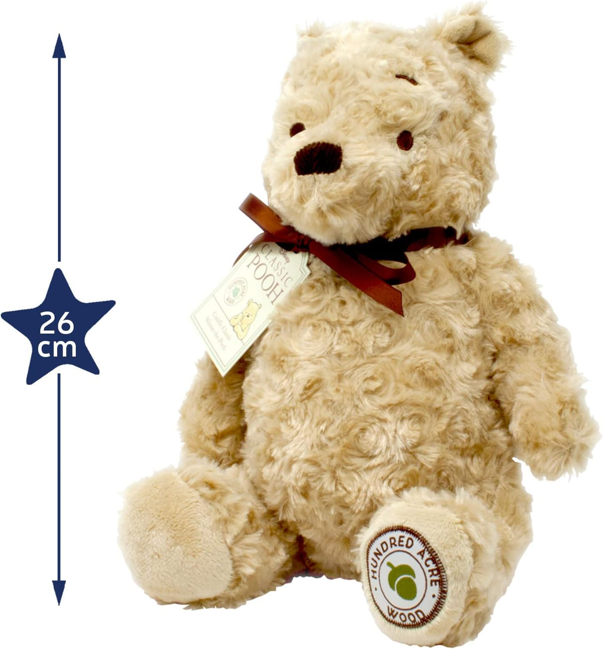 Rainbow Designs Cuddly Classic Winnie the Pooh Soft Toy