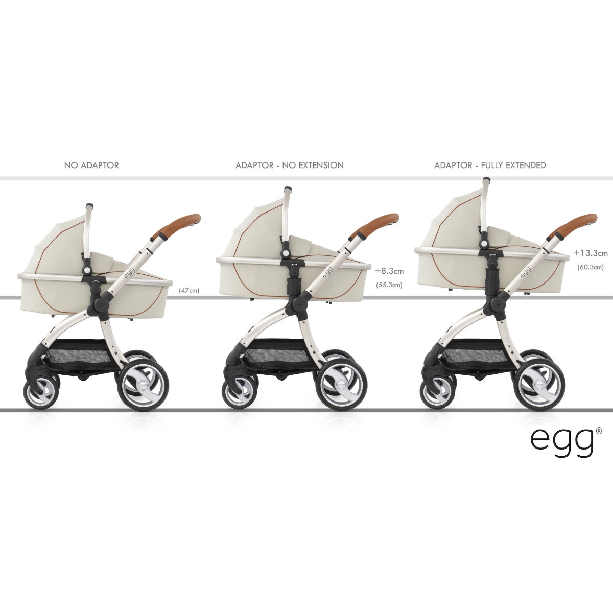 Egg Adjustable Height Adapters