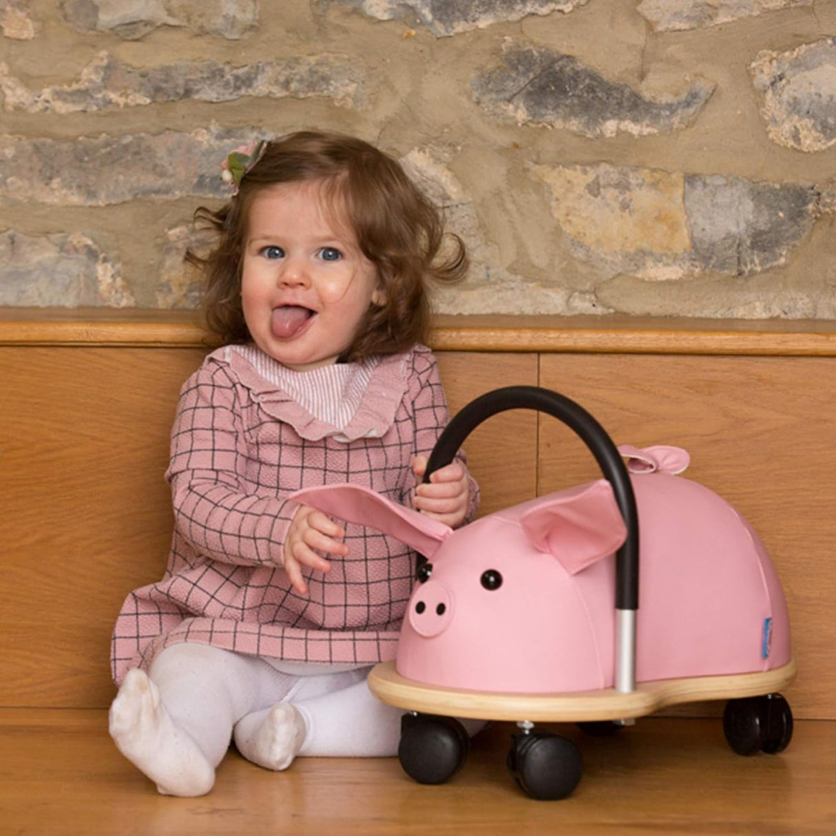 Wheelybug Pig Ride On Toy