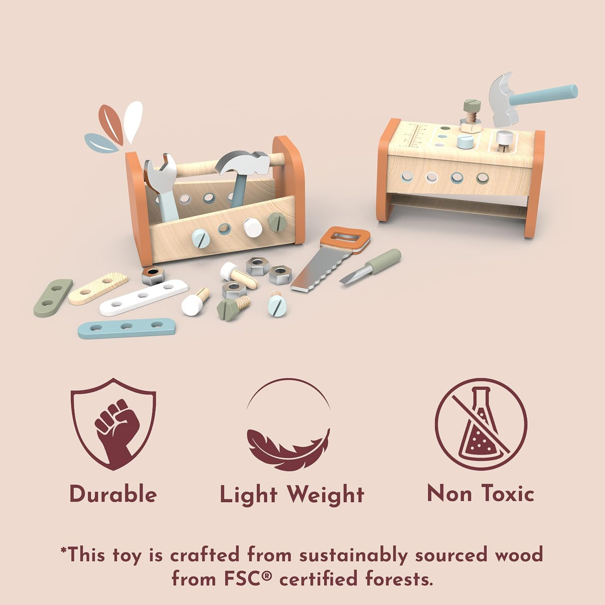 Speedy Monkey Tool Box - Workbench (2 in 1)