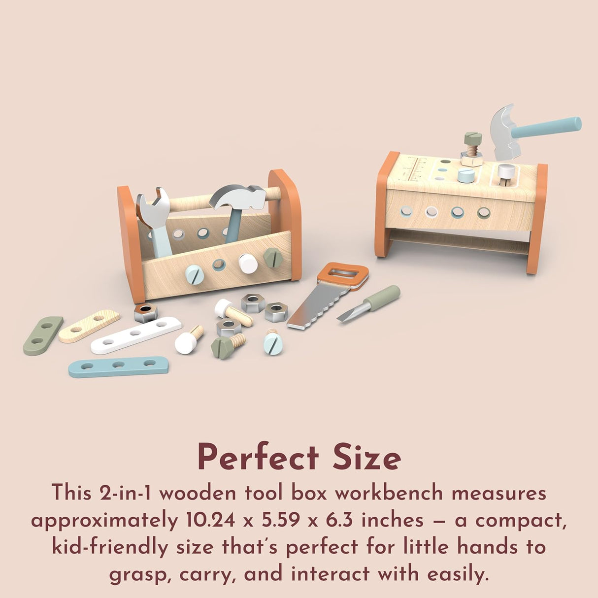 Speedy Monkey Tool Box - Workbench (2 in 1)