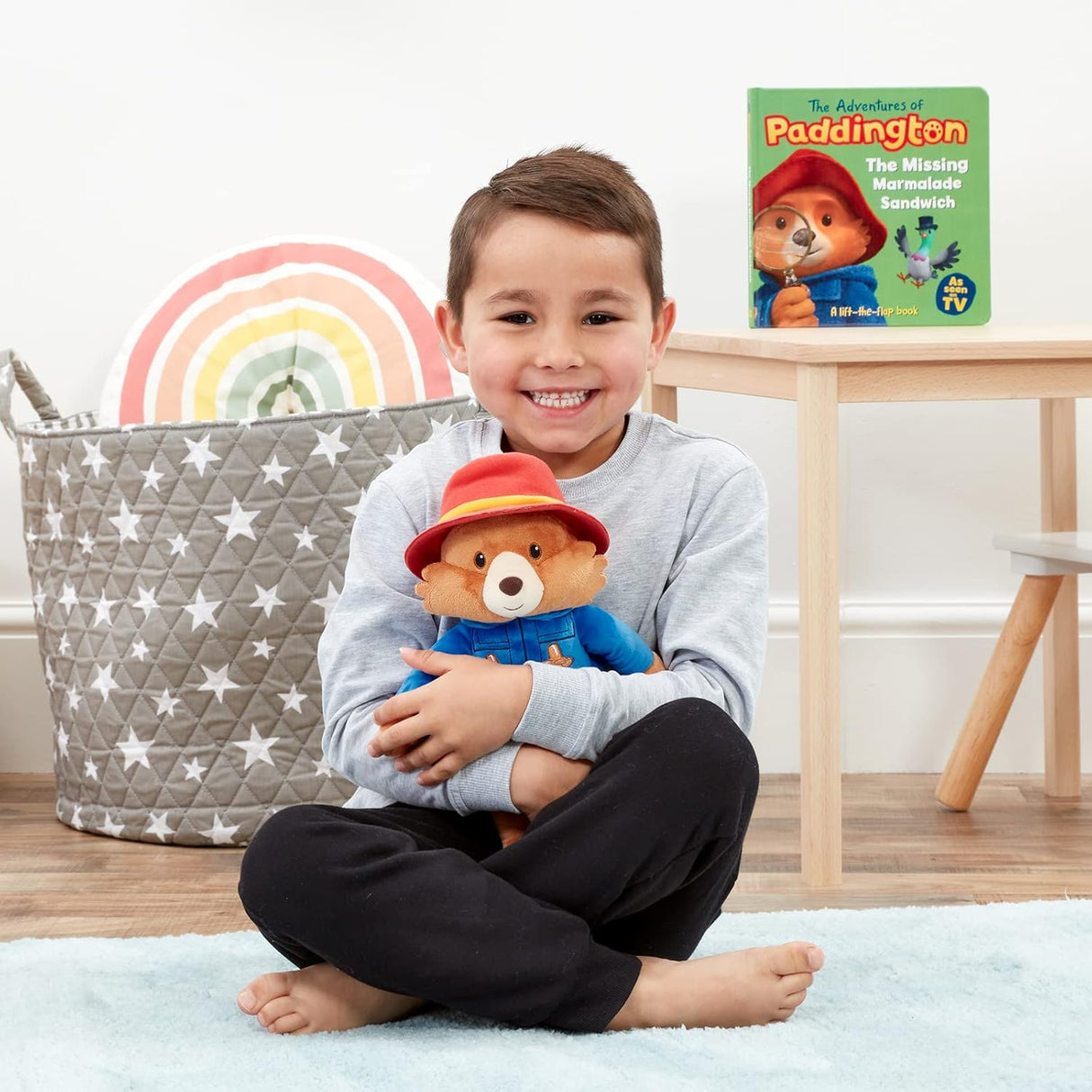 Rainbow Designs Paddington Bear Talking Soft Toy Teddy for Babies and Toddlers, 25cm